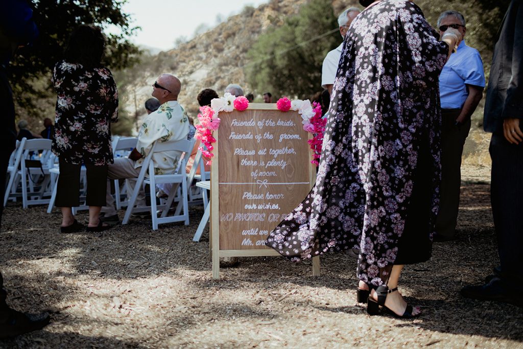 Standing Out Wedding Day