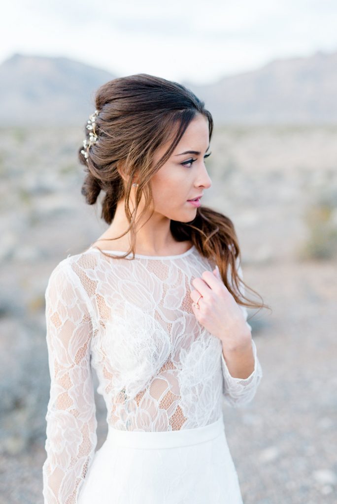 bridal hairstyle
