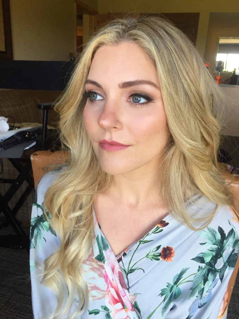 Pre-wedding hair and makeup trial 
