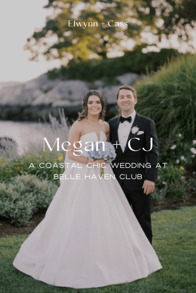 A Coastal Chic Wedding at Belle Haven Club
