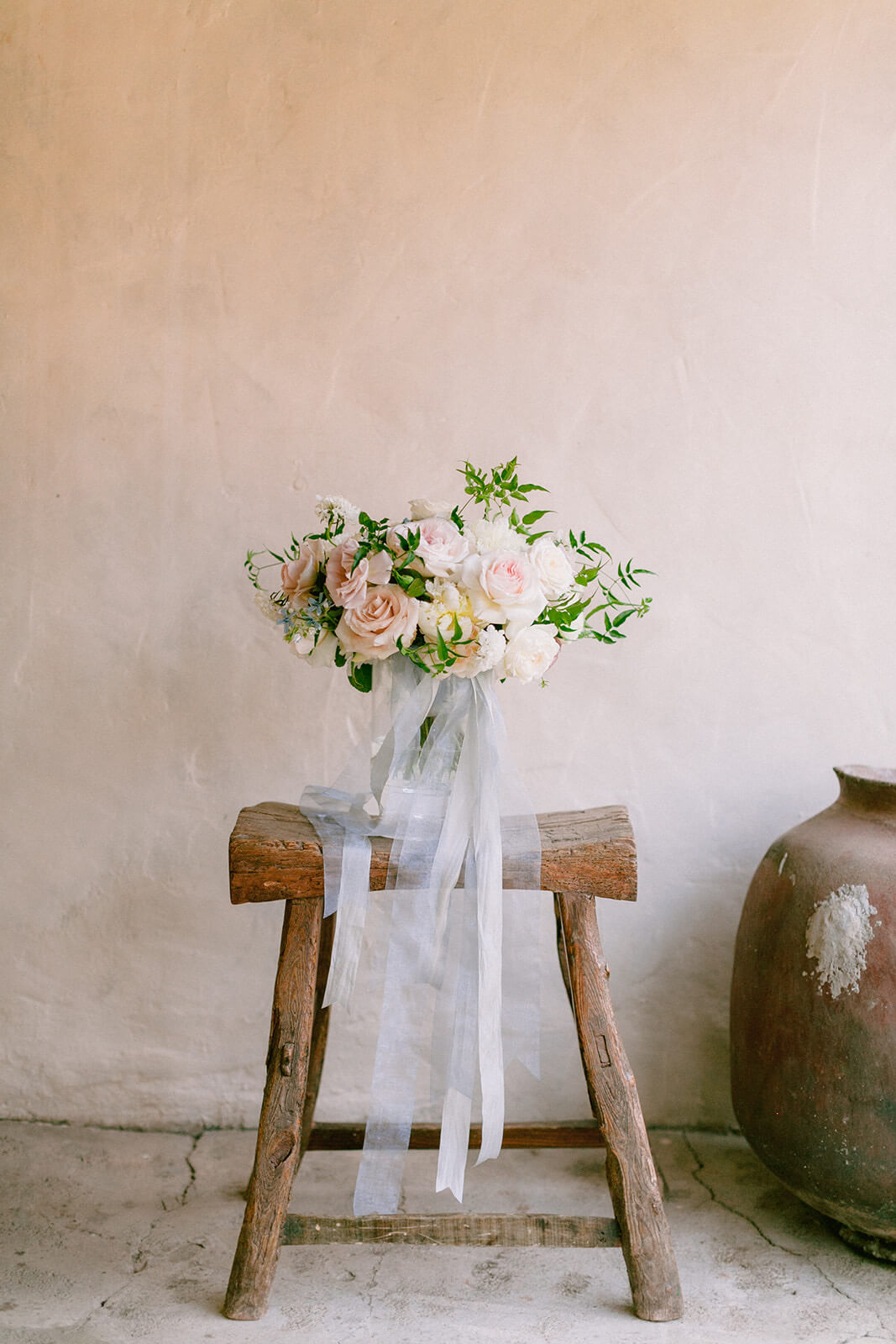 Timeless elopement bridal makeup at San Ysidro Ranch