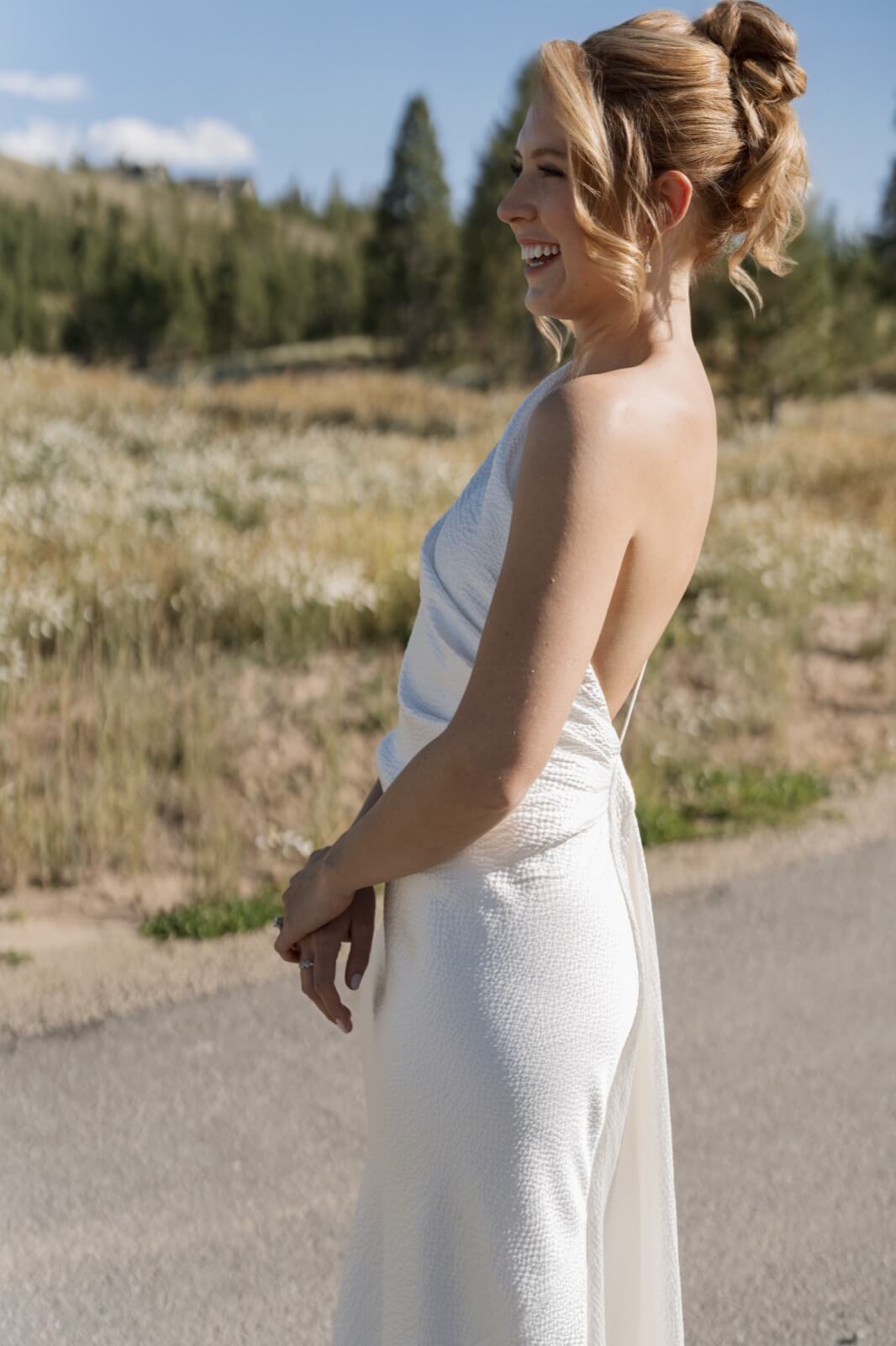 Elevated updo - 2026 Bridal hair and makeup trends