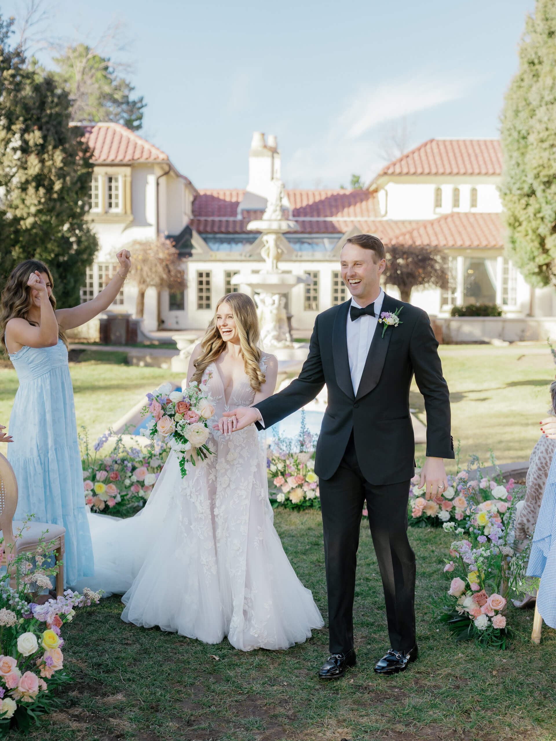 Bridal beauty coordinated by Elwynn + Cass in Colorado Springs