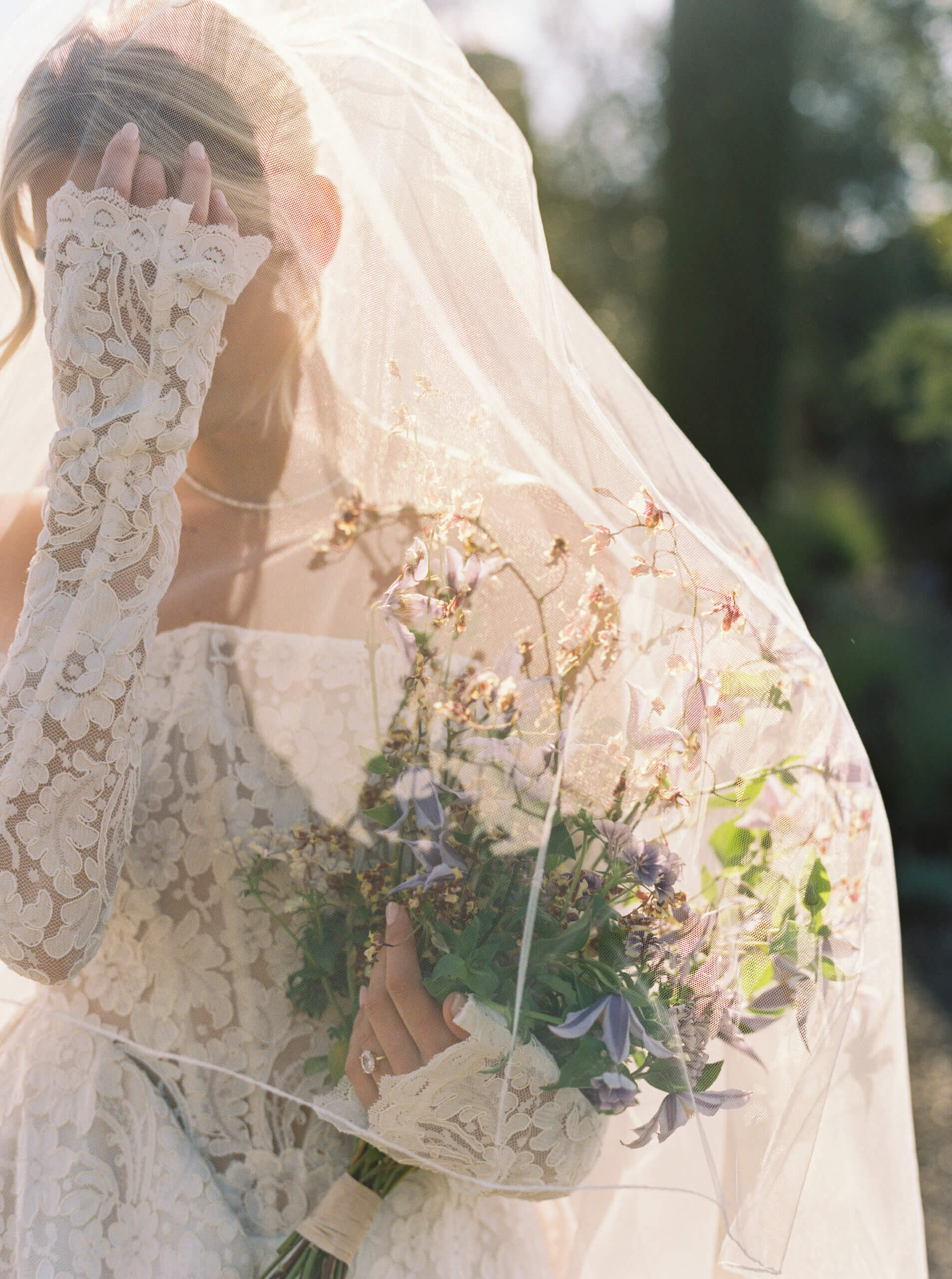 Wedding hair and makeup at a Sonoma wine country celebration